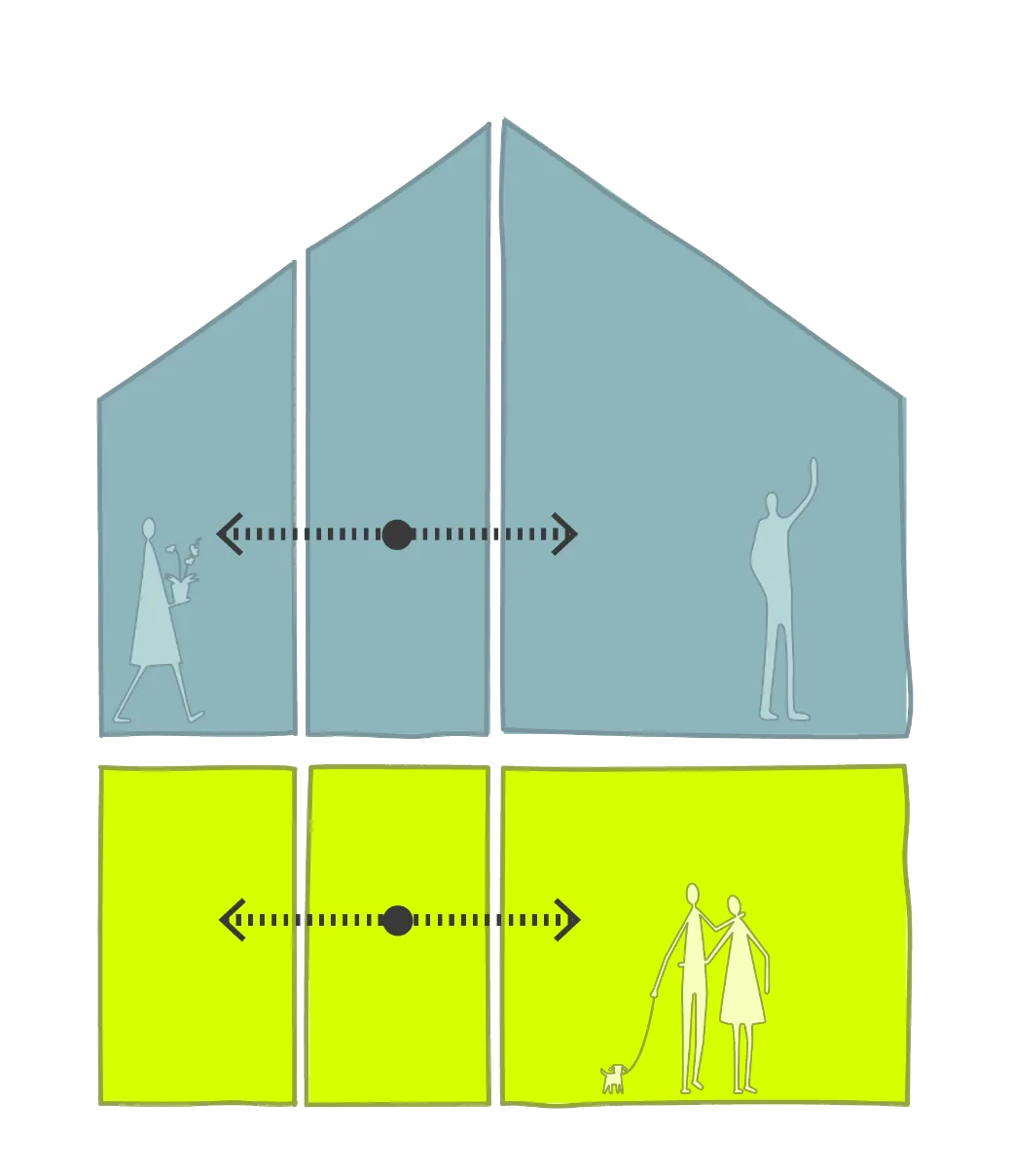 Illustration: adaptives Haus